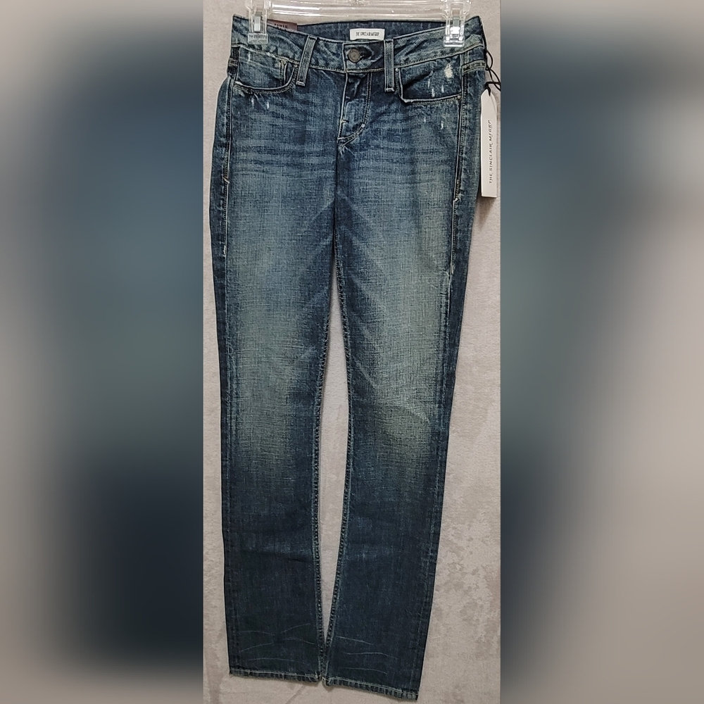 Sinclair MFGRP Women's Rowan Dark Blue Straight Jeans Size 24
